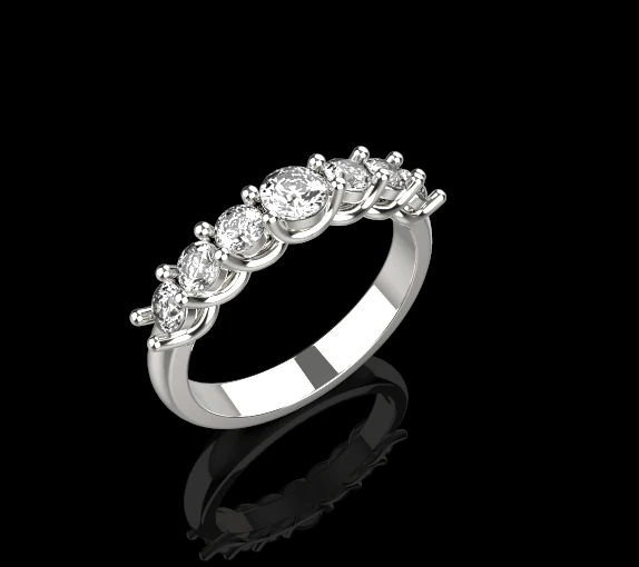 Ring 777 003 3D Print Model .c4d .max .obj .3ds .fbx .stl .blend 