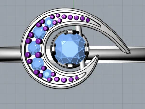 Ring 1474 3D Print Model