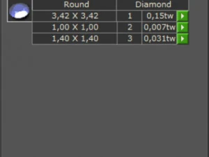 Ring 1474 3D Print Model