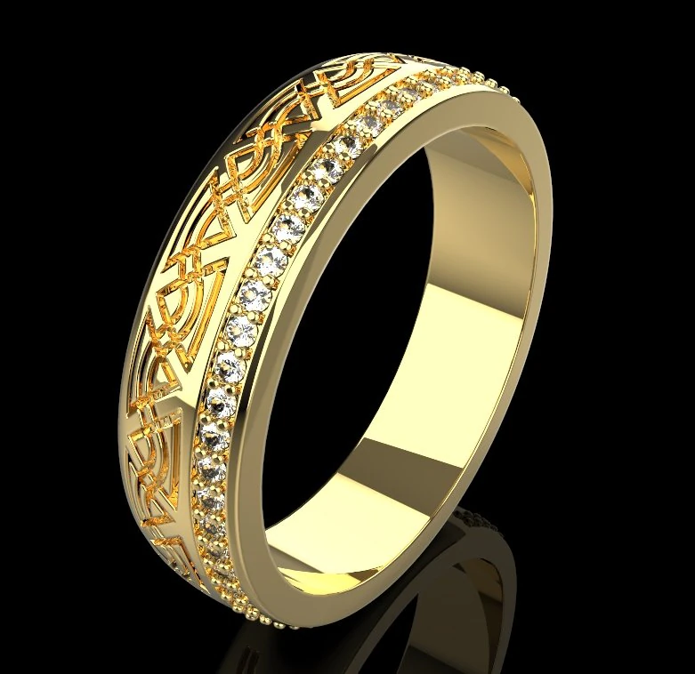 Ring 1475 3D Print Model .c4d .max .obj .3ds .fbx .stl .blend 