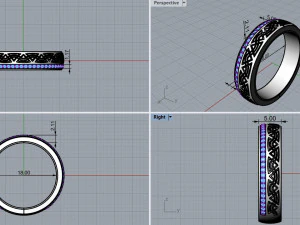 Ring 1475 3D Print Model