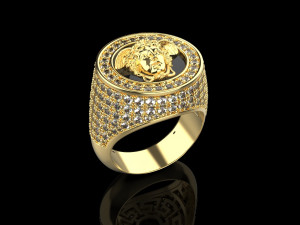 Versace ring 1531 3D Принт Модель