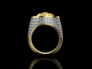 Versace ring 1531 3D Принт Модель