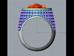 Versace ring 1531 3D Принт Модель