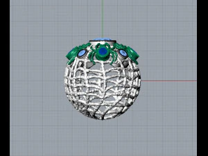 Pendant 1533 3D Print Model