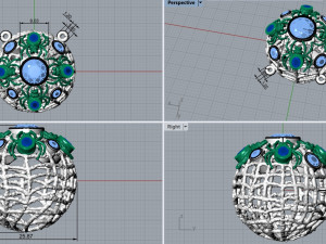 Pendant 1533 Model do druku 3D