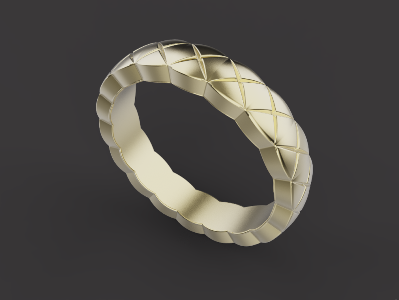 Ring 66901 3D Baskı Modeli .c4d .max .obj .3ds .fbx .stl .blend