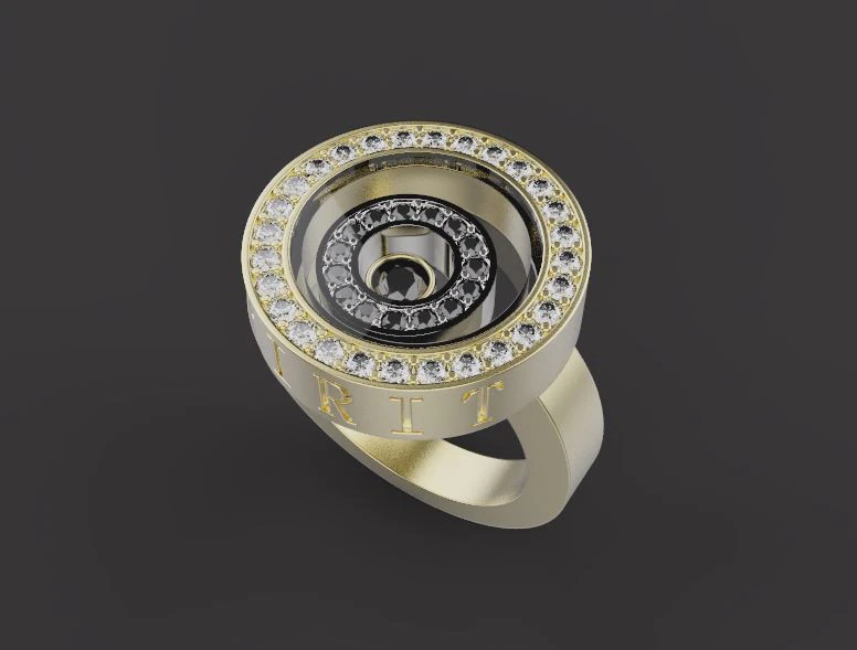 Ring 67379 3D Print Model .c4d .max .obj .3ds .fbx .stl .blend 