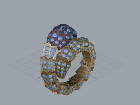 Ring 61179 Modello di stampa 3D