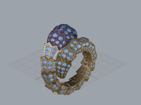 Ring 61179 3D Print Model