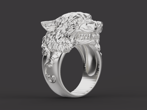 Ring Wolf 17050 3D Baskı Modeli