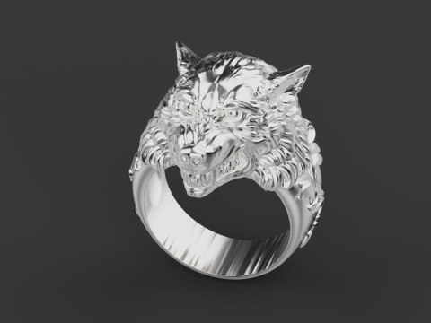 Ring Wolf 17050 3D Принт Модель