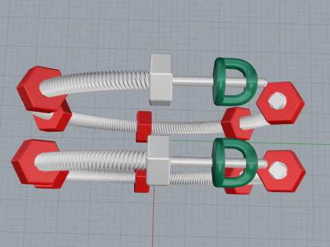 Earrings 17078 3D Print Model