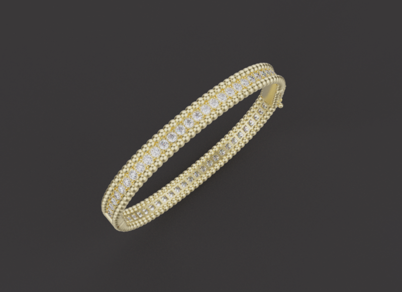 Bracelet 17121 Modèles 3D en vedette .c4d .max .obj .3ds .fbx .stl .blend