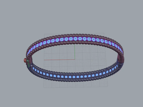 Bracelet 17121 3D Print Model