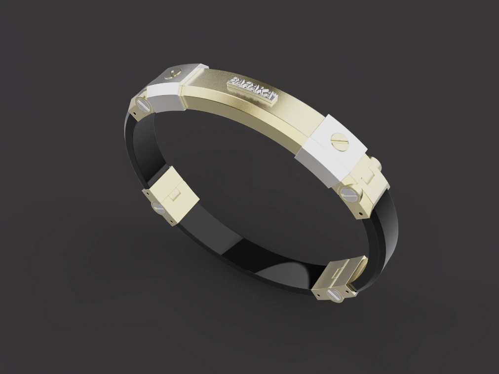 Bracelet 30874 3D Print Model .c4d .max .obj .3ds .fbx .stl .blend