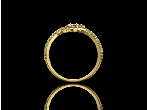 Ring Lizard 29421 3D Print Model