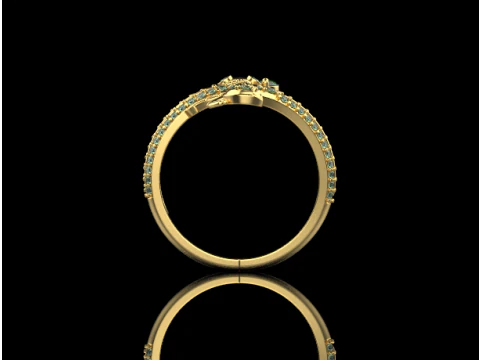 Ring Lizard 29421 3D Print Model