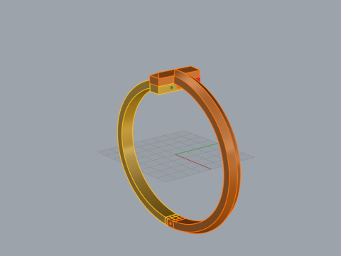 Bracelet 90123 Modelo de impresión 3D