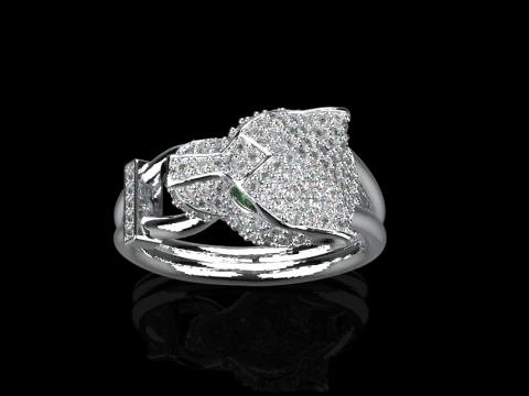 Ring Panthere 75031 3D Print Model