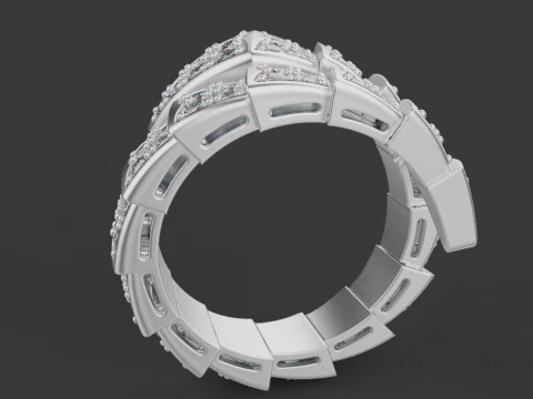 Ring Snake 66766 3D Print Model