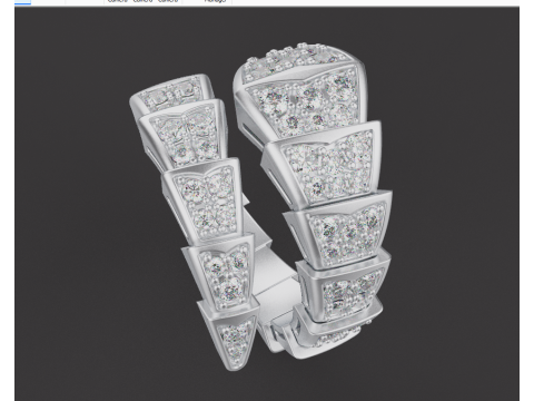 Ring Snake 66766 3D Baskı Modeli