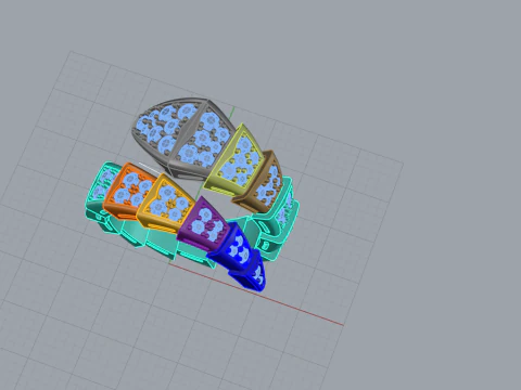 Ring Snake 66766 3D Print Model