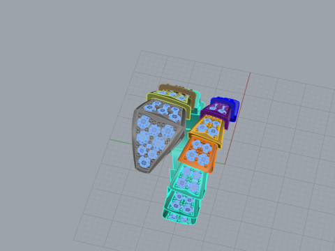 Ring Snake 66766 3D Baskı Modeli