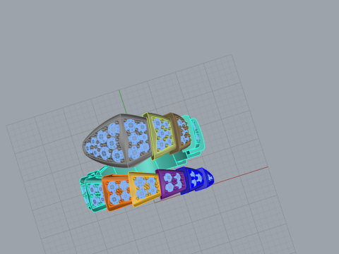 Ring Snake 66766 3D Baskı Modeli