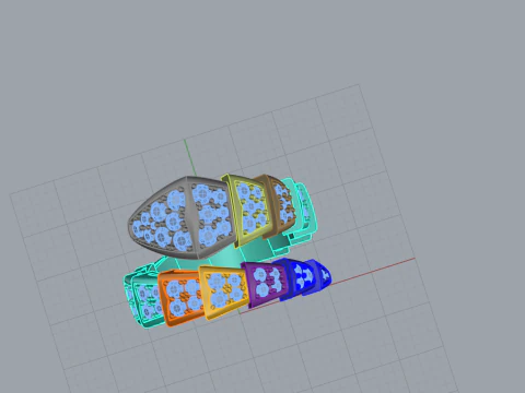 Ring Snake 66766 3D Print Model