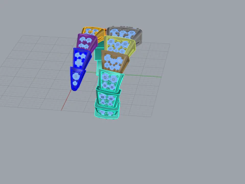 Ring Snake 66766 3D Print Model