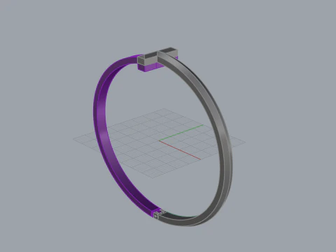 Bracelet 66652 3D Print Model