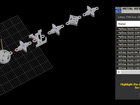 Bracelet 66569 3D Print Model