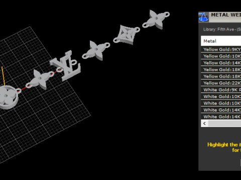 Bracelet 66569 3D Print Model