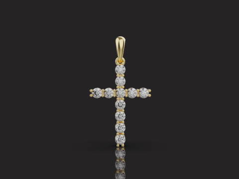Pendant Cross 54931 3D Baskı Modeli