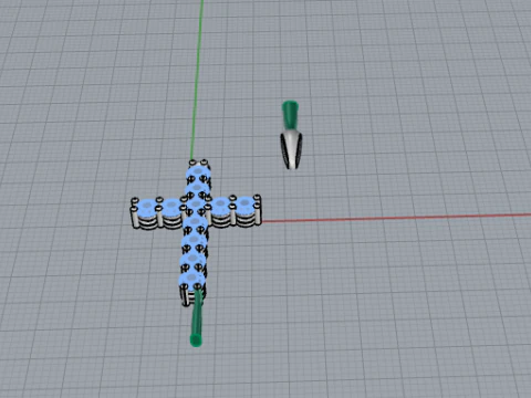 Pendant Cross 54931 3D Print Model