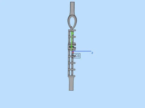 Pendant Cross 54931 3D Print Model
