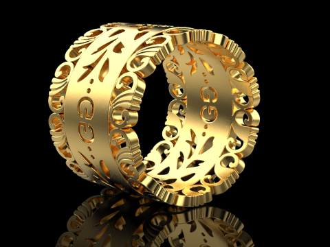Ring 65754 3D Модель
