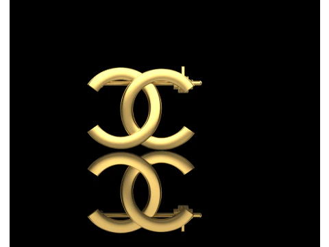 Brooch 66048 3D Model
