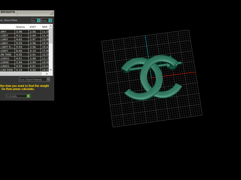 Brooch 66048 3D Model