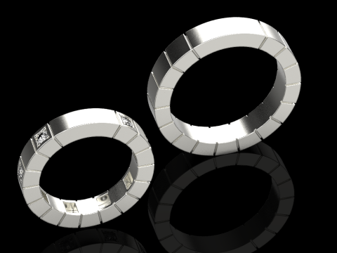 Rings 66113 3D Model