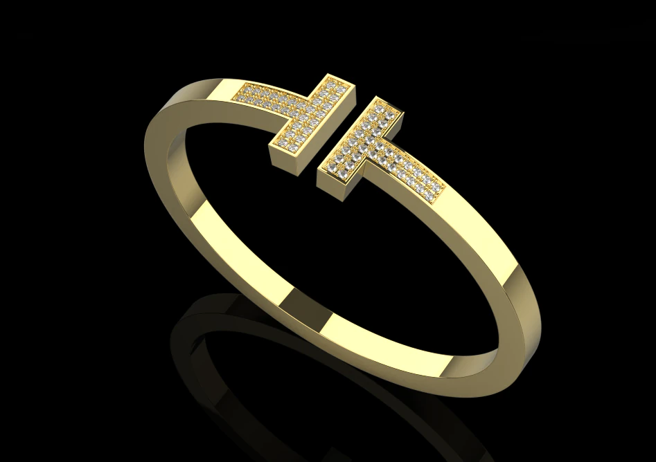 Bracelet 66135 3D Model .c4d .max .obj .3ds .fbx .stl .blend 