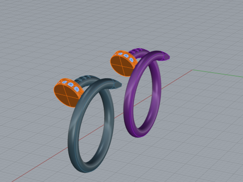 Rings 66467 Model 3D