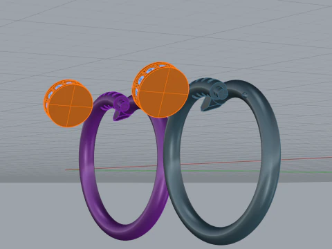 Rings 66467 3D Model