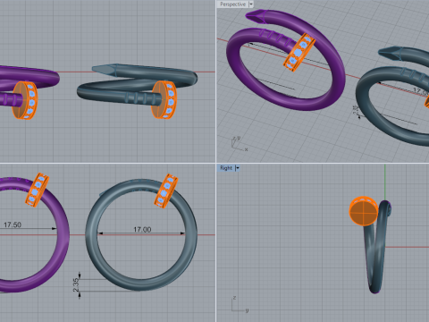 Rings 66467 Model 3D
