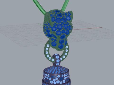 Pendant 66198 3D Model