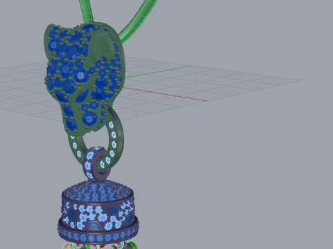 Pendant 66198 3D Model