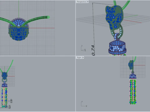 Pendant 66198 3D Model