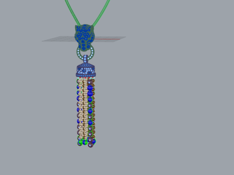 Pendant 66198 3D 모델
