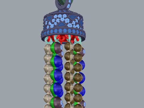 Pendant 66198 3D 모델
